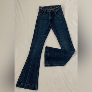 Kimes Ranch Dark Blue Flare Jeans